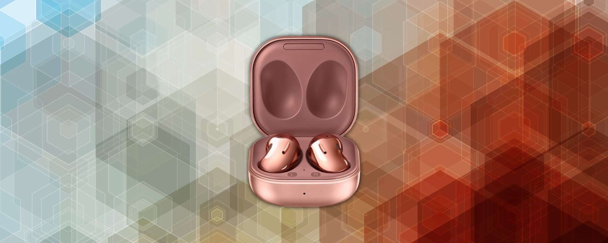 Samsung Galaxy Buds Live: FOLLIA AMAZON, risparmi il 59% Samsung Galaxy Buds Live: FOLLIA AMAZON, risparmi il 59%