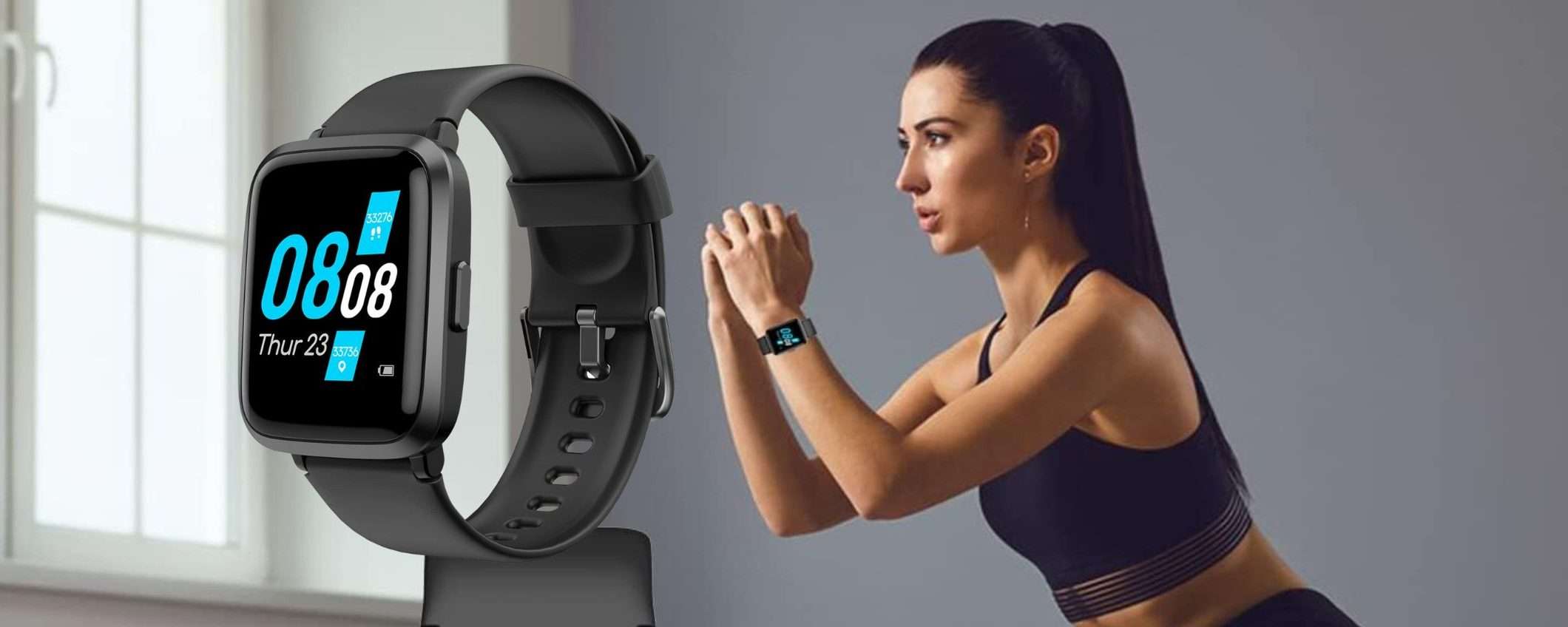 Smartwatch al 50% di SCONTO: lo paghi solo 29€ Smartwatch al 50% di SCONTO: lo paghi solo 29€