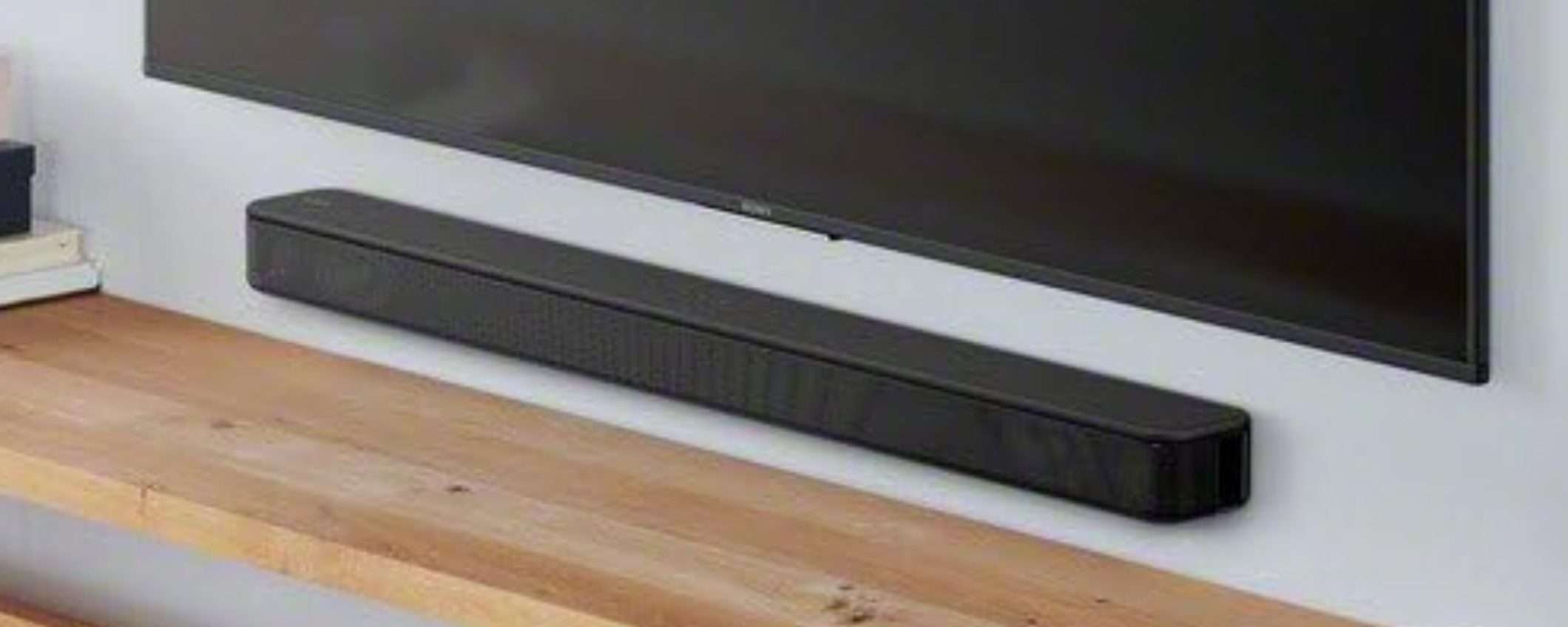 Sony: soundbar 120W POTENTISSIMA a prezzo ridicolo in promozione (93€) Sony: soundbar 120W POTENTISSIMA a prezzo ridicolo in promozione (93€)