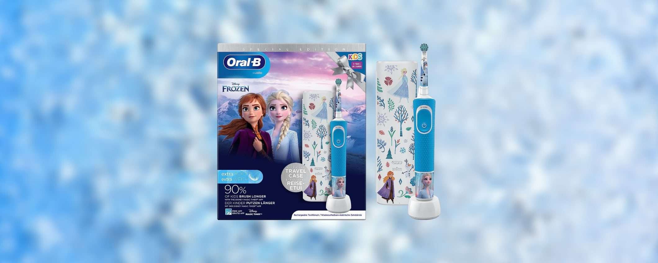Spazzolino elettrico Oral-B per bambini: su Amazon al 43% di SCONTO Spazzolino elettrico Oral-B per bambini: su Amazon al 43% di SCONTO