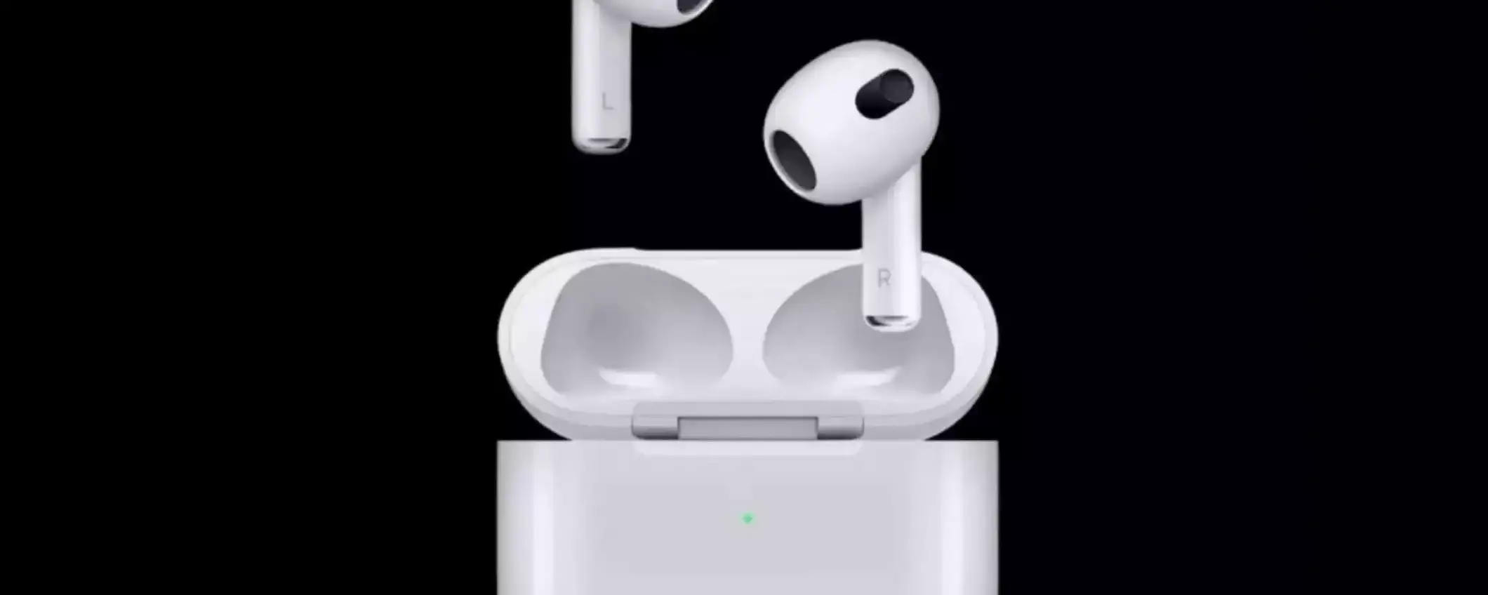 AirPods (2021) di terza generazione: auricolari BEST BUY su Amazon per poche ore (prezzo WOW) AirPods (2021) di terza generazione: auricolari BEST BUY su Amazon per poche ore (prezzo WOW)