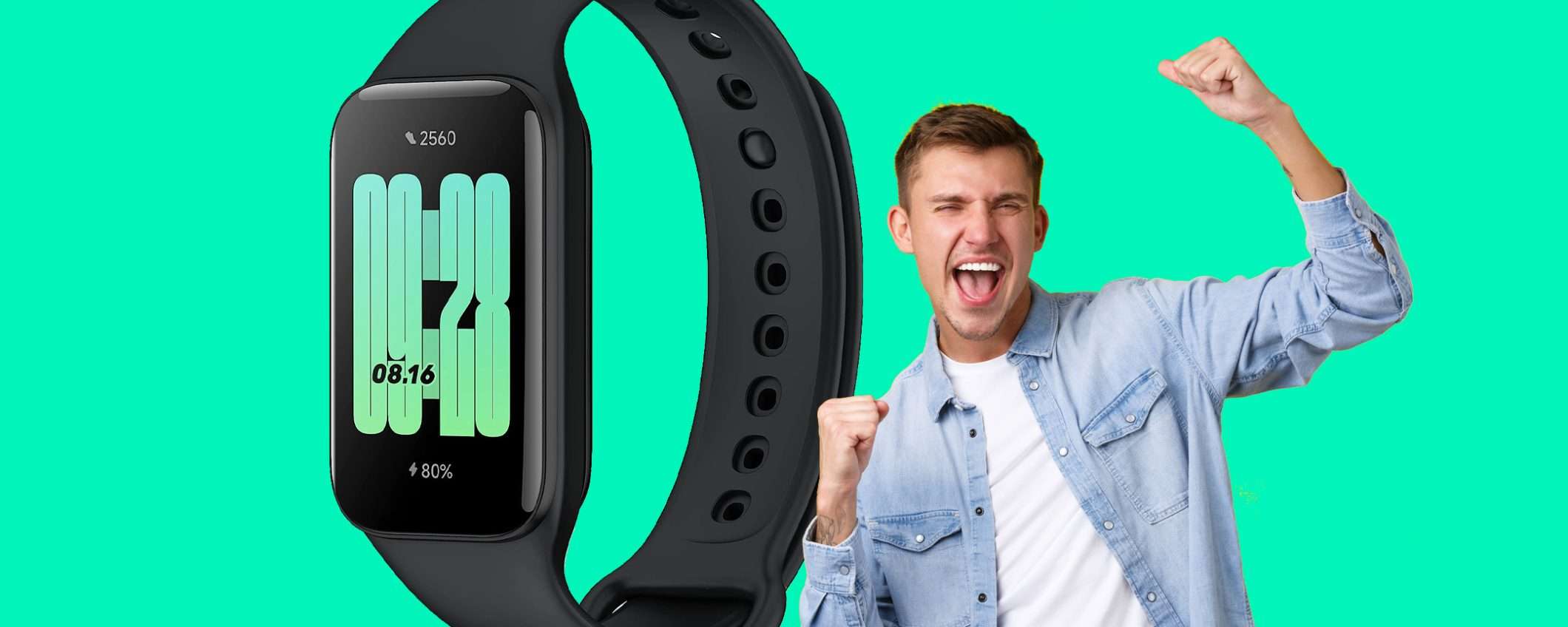 Xiaomi Redmi Smart Band 2 in super sconto del 23%: imperdibile Xiaomi Redmi Smart Band 2 in super sconto del 23%: imperdibile