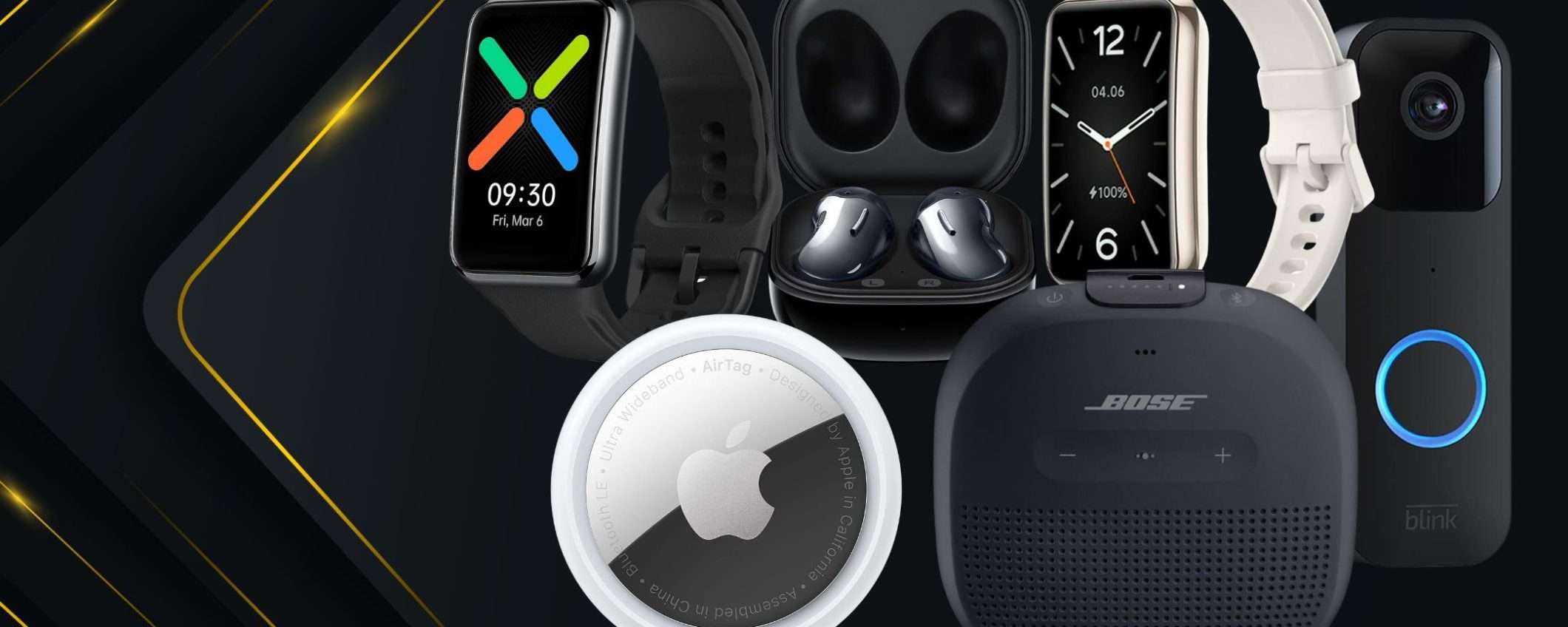 Amazon fuoritutto PREMIUM da 19€ a 100€: Samsung, Bose, Xiaomi, Apple, altri Amazon fuoritutto PREMIUM da 19€ a 100€: Samsung, Bose, Xiaomi, Apple, altri