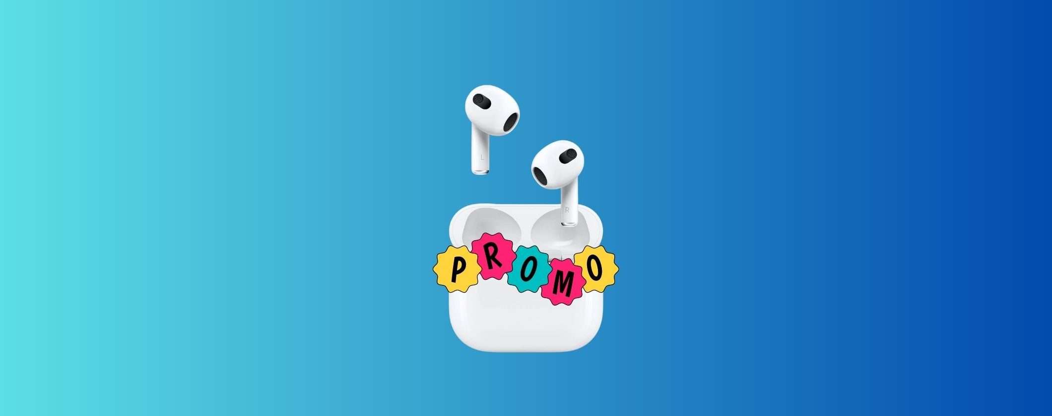 Apple AirPods 3: su MediaWorld il prezzo è SPECIALE
