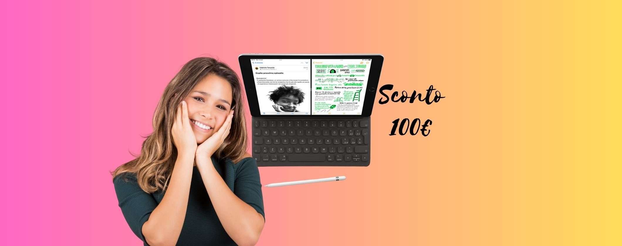 Apple iPad 9: 100€ di SCONTO col Fuoritutto Unieuro Apple iPad 9: 100€ di SCONTO col Fuoritutto Unieuro