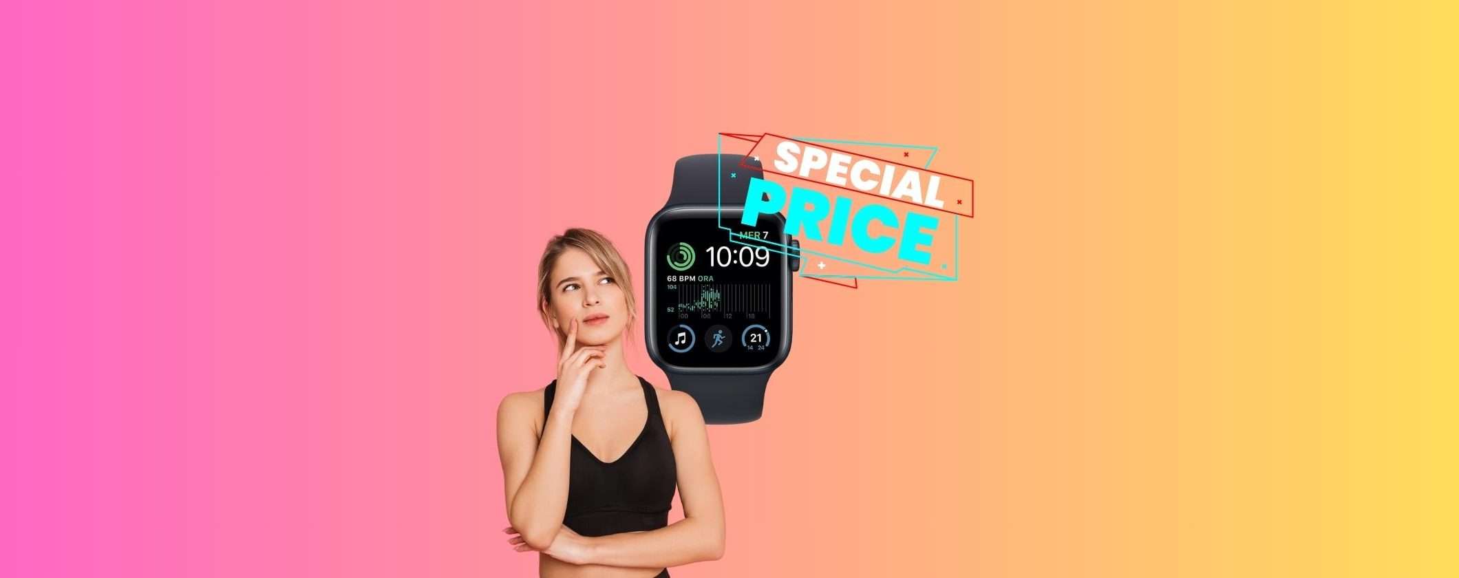 Apple Watch SE da 40 mm in super offerta da Unieuro a 249 euro (anche in 3 rate)