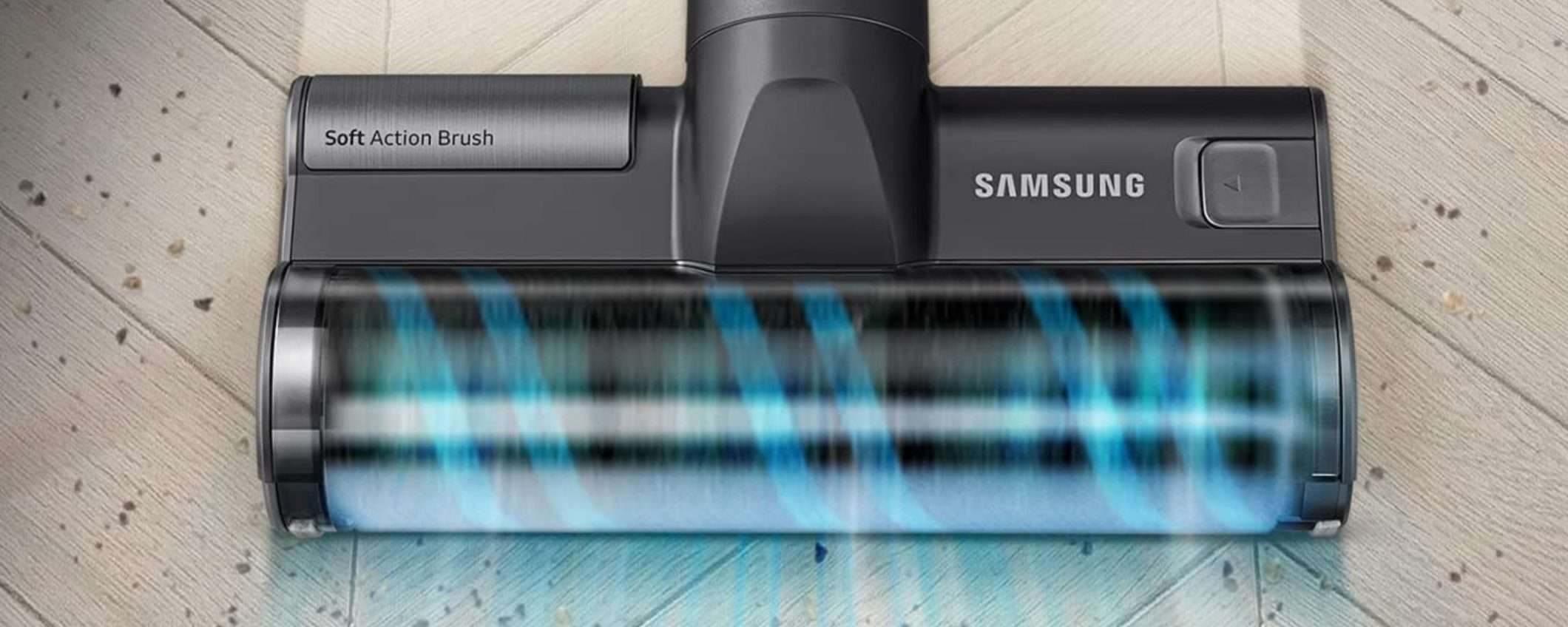 L'aspirapolvere senza fili Samsung Jet 90 Multi è in offerta ad un prezzo ridotto L'aspirapolvere senza fili Samsung Jet 90 Multi è in offerta ad un prezzo ridotto
