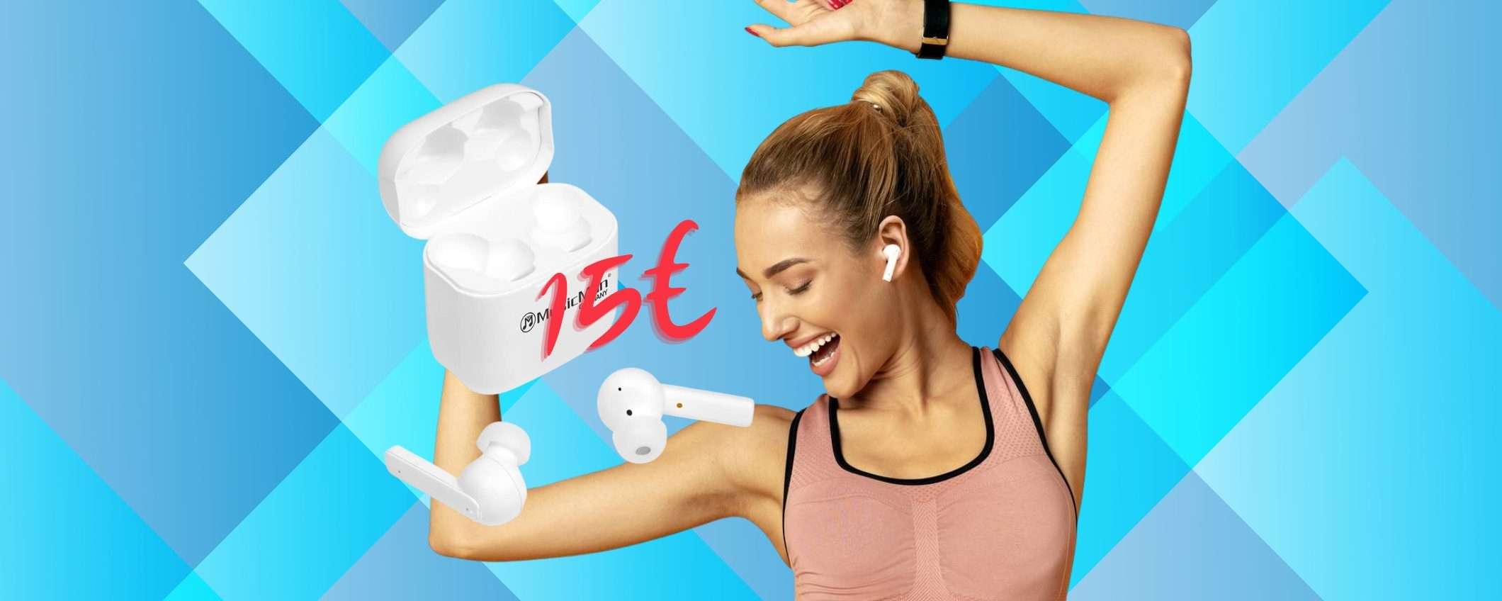 Auricolari Bluetooth di QUALITÀ a POCHISSIMO su Amazon (15€) Auricolari Bluetooth di QUALITÀ a POCHISSIMO su Amazon (15€)