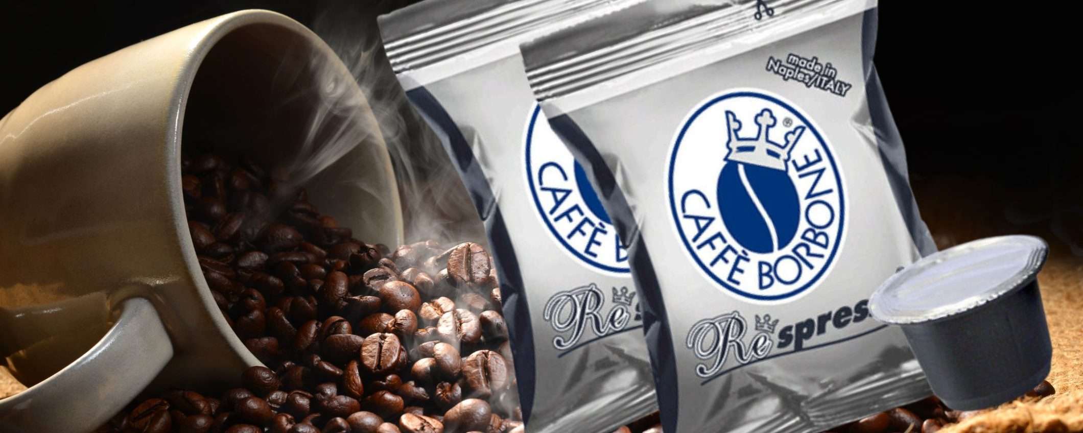 Caffè Borbone miscela Nera, promo WOW: capsule compatibili Nespresso a 0,16€ Caffè Borbone miscela Nera, promo WOW: capsule compatibili Nespresso a 0,16€