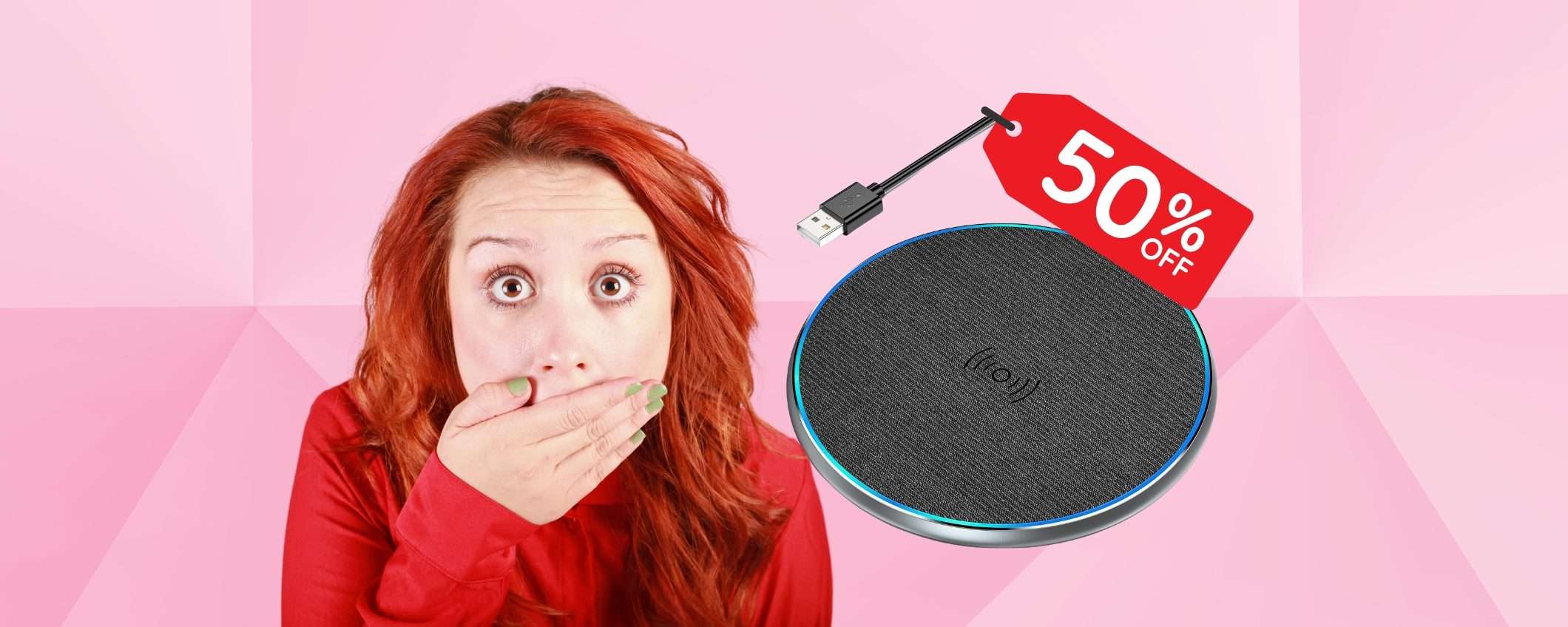 Caricatore wireless da 15W al prezzo BOMBA di 7€ su Amazon Caricatore wireless da 15W al prezzo BOMBA di 7€ su Amazon