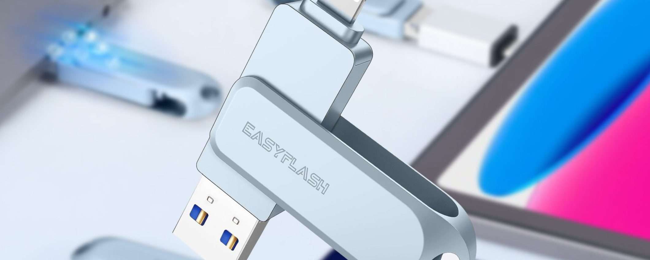 Chiavetta 256GB per Android, iPhone, tablet e PC: il prezzo è SHOCK (23€) Chiavetta 256GB per Android, iPhone, tablet e PC: il prezzo è SHOCK (23€)