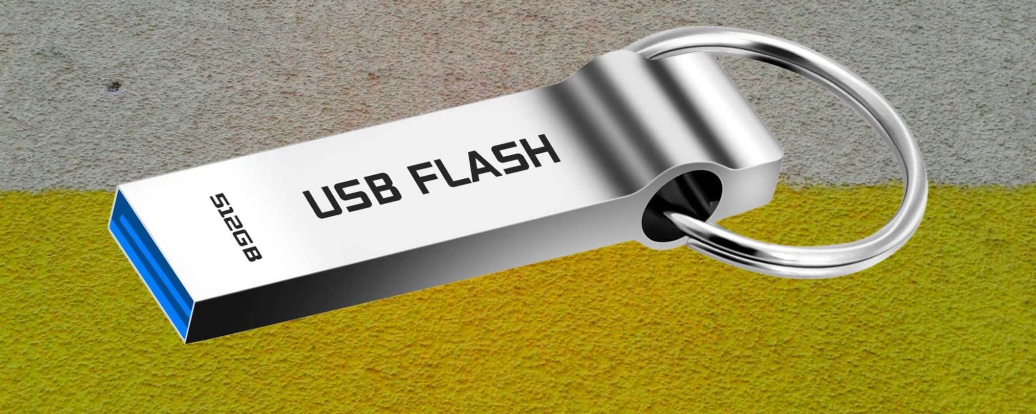 Chiavetta USB 512GB a 13€ su Amazon: FOLLIA di fine estate (quasi finita) Chiavetta USB 512GB a 13€ su Amazon: FOLLIA di fine estate (quasi finita)