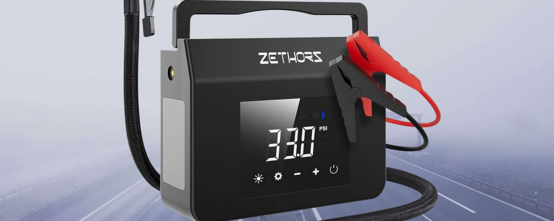 Compressore e avviatore per auto a 45€: il 2 in 1 che vogliono TUTTI (-50%) Compressore e avviatore per auto a 45€: il 2 in 1 che vogliono TUTTI (-50%)