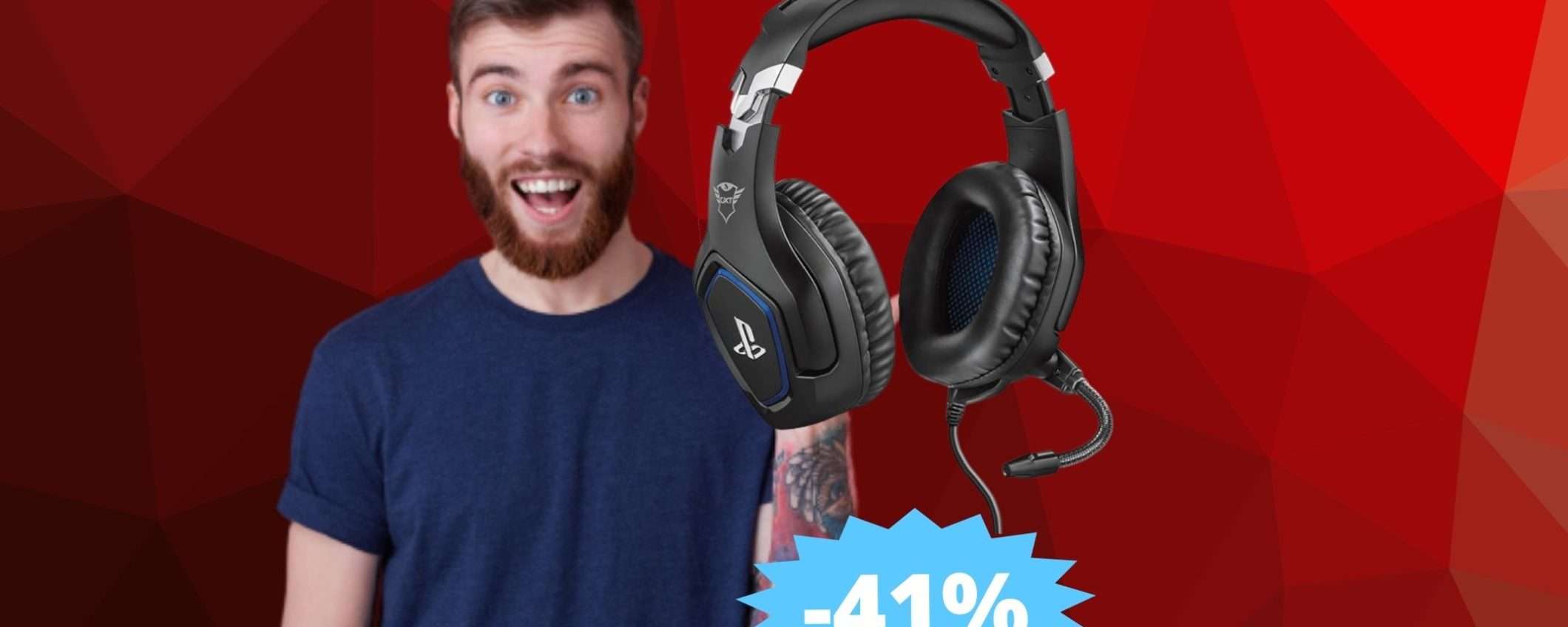 Cuffie Trust Gaming GXT 488: MEGA sconto su Amazon Cuffie Trust Gaming GXT 488: MEGA sconto su Amazon