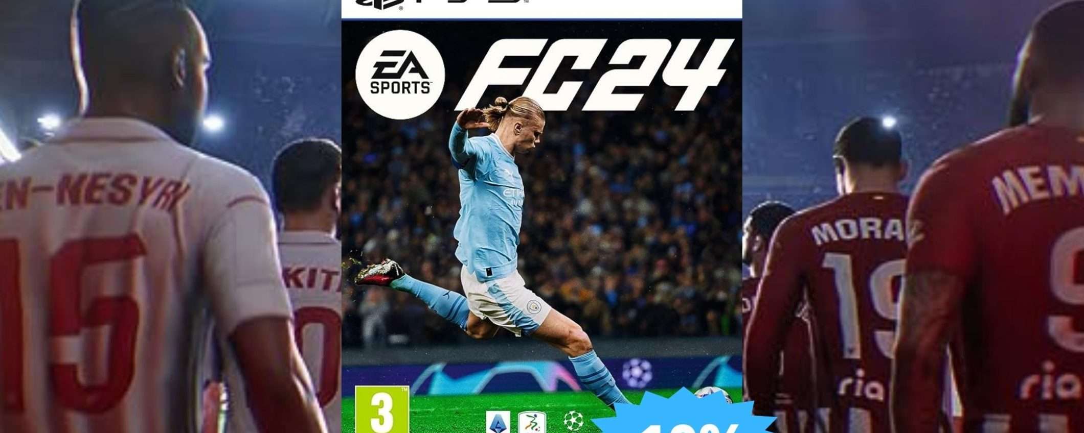EA SPORTS FC 24 per PS5: finalmente a portata di mano (-10%) EA SPORTS FC 24 per PS5: finalmente a portata di mano (-10%)