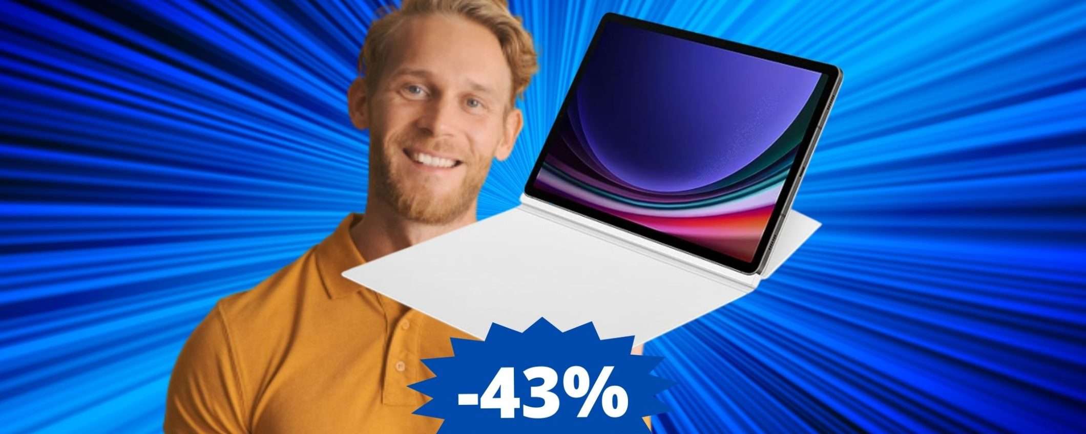 Cover per Samsung Galaxy Tab S9: un AFFARE unico (-43%) Cover per Samsung Galaxy Tab S9: un AFFARE unico (-43%)