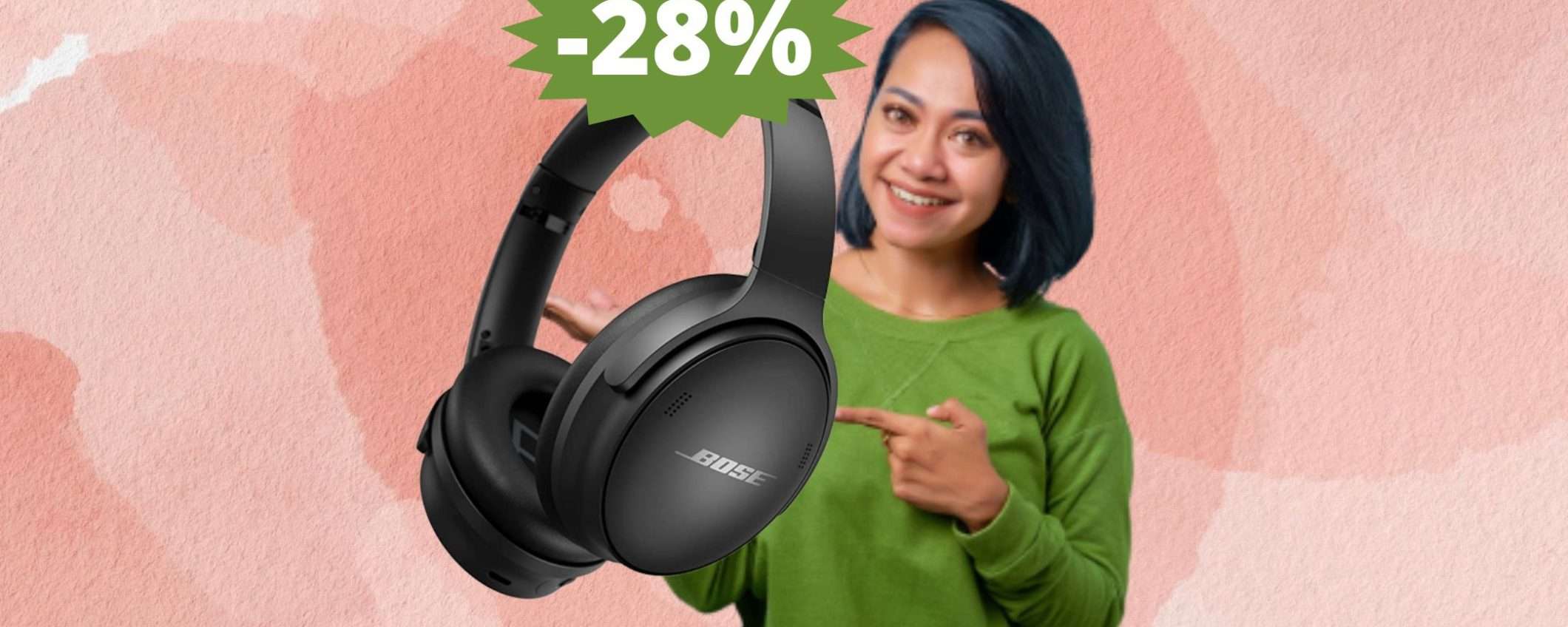 Cuffie Bose QuietComfort SE: MEGA sconto su Amazon Cuffie Bose QuietComfort SE: MEGA sconto su Amazon