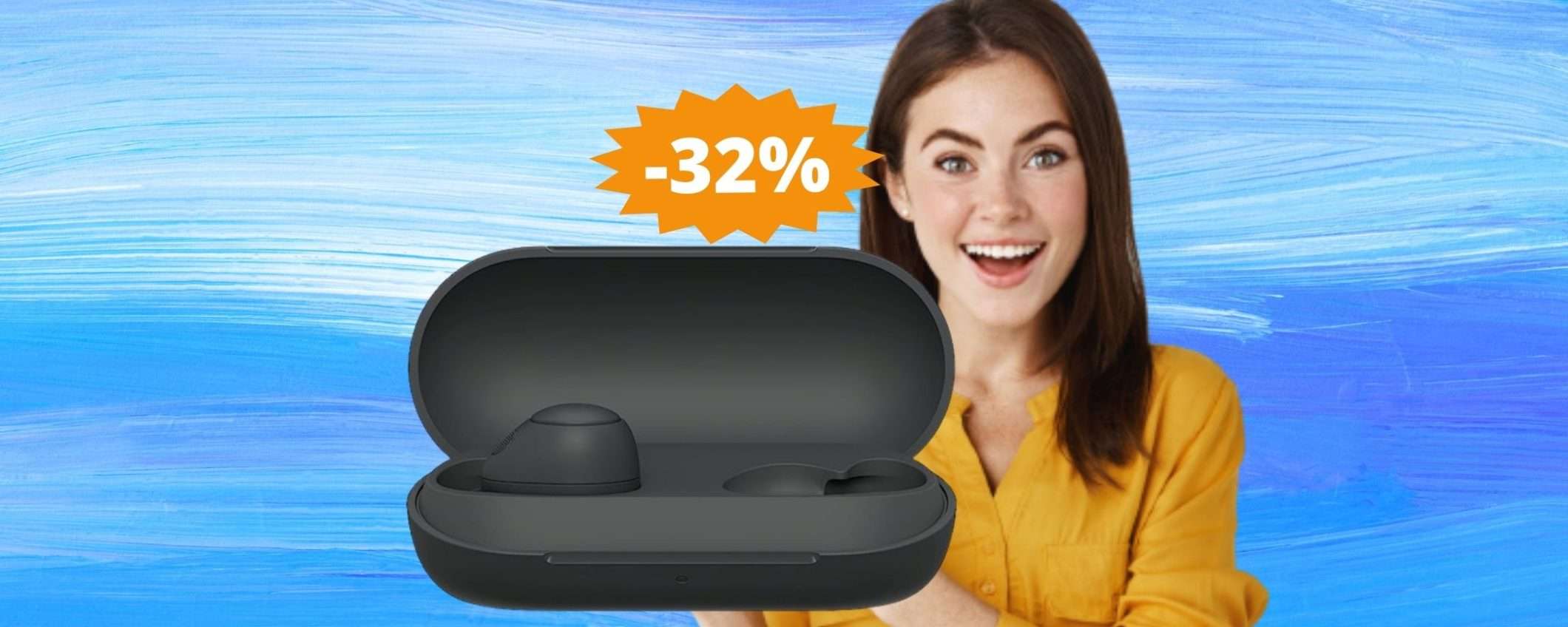 Cuffie Sony WF-C700N: esperienza sonora senza paragoni (-32%) Cuffie Sony WF-C700N: esperienza sonora senza paragoni (-32%)