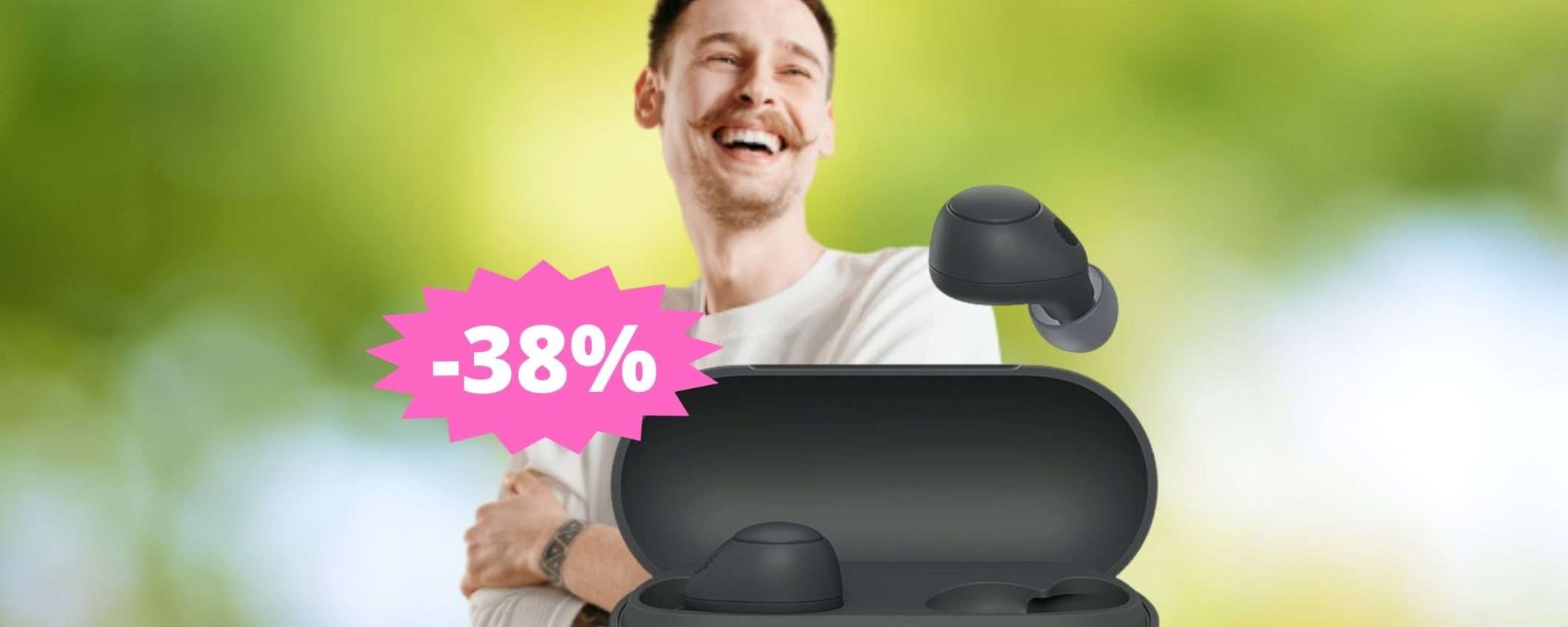 Cuffie Sony WF-C700N: la miglior qualità al MIGLIOR prezzo (-38%) Cuffie Sony WF-C700N: la miglior qualità al MIGLIOR prezzo (-38%)