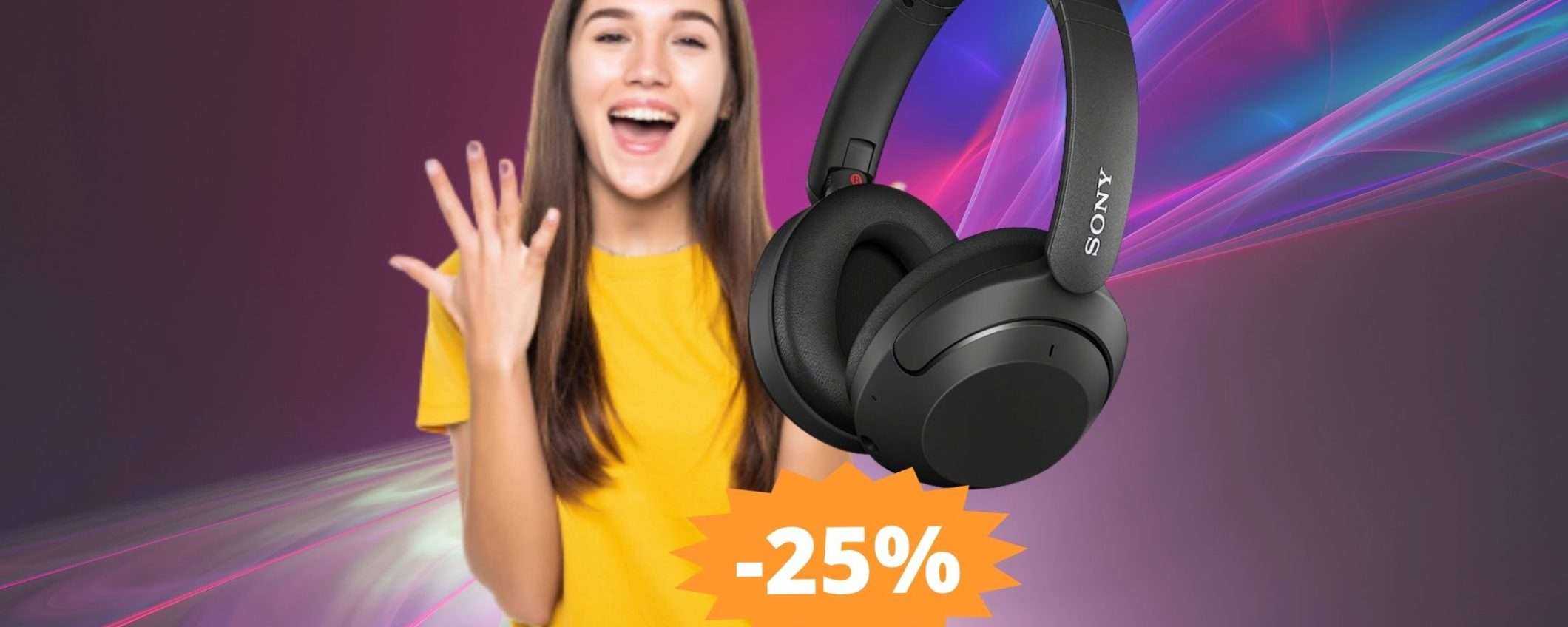 Cuffie Sony WH-XB910N: l'offerta che stavi cercando (-25%) Cuffie Sony WH-XB910N: l'offerta che stavi cercando (-25%)
