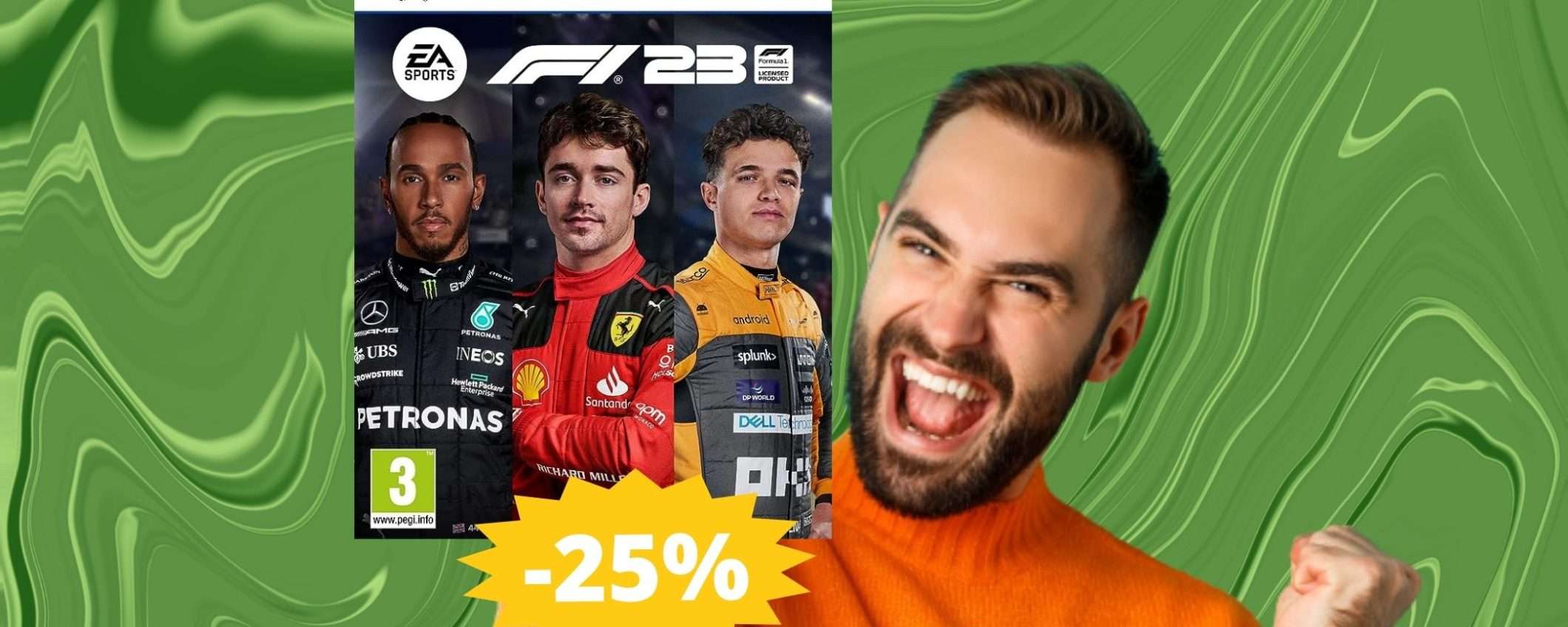 F1 23 per PS5: l'adrenalina delle corse in SUPER sconto F1 23 per PS5: l'adrenalina delle corse in SUPER sconto