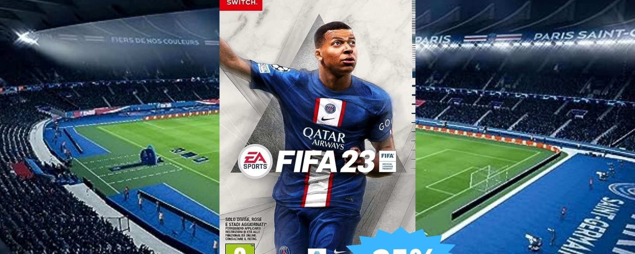 FIFA 23 per Nintendo Switch: sconto imperdibile del 25% FIFA 23 per Nintendo Switch: sconto imperdibile del 25%