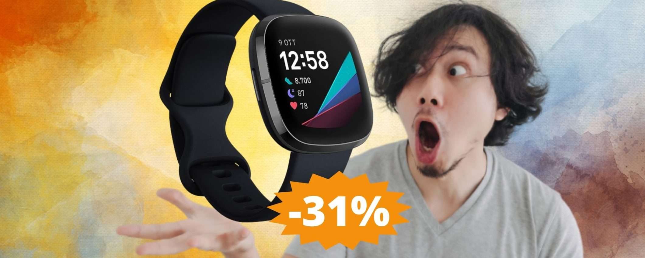 Fitbit Sense: il compagno perfetto, in MEGA sconto (-31) Fitbit Sense: il compagno perfetto, in MEGA sconto (-31)
