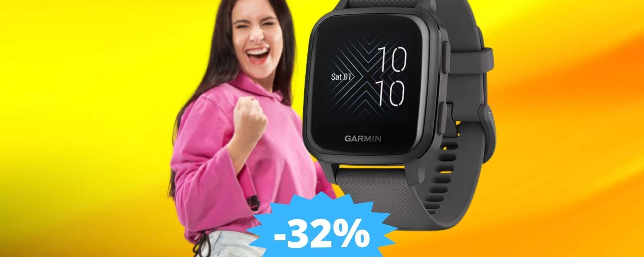 Garmin Venu Sq: elegante e potente in SUPER sconto del 32% Garmin Venu Sq: elegante e potente in SUPER sconto del 32%