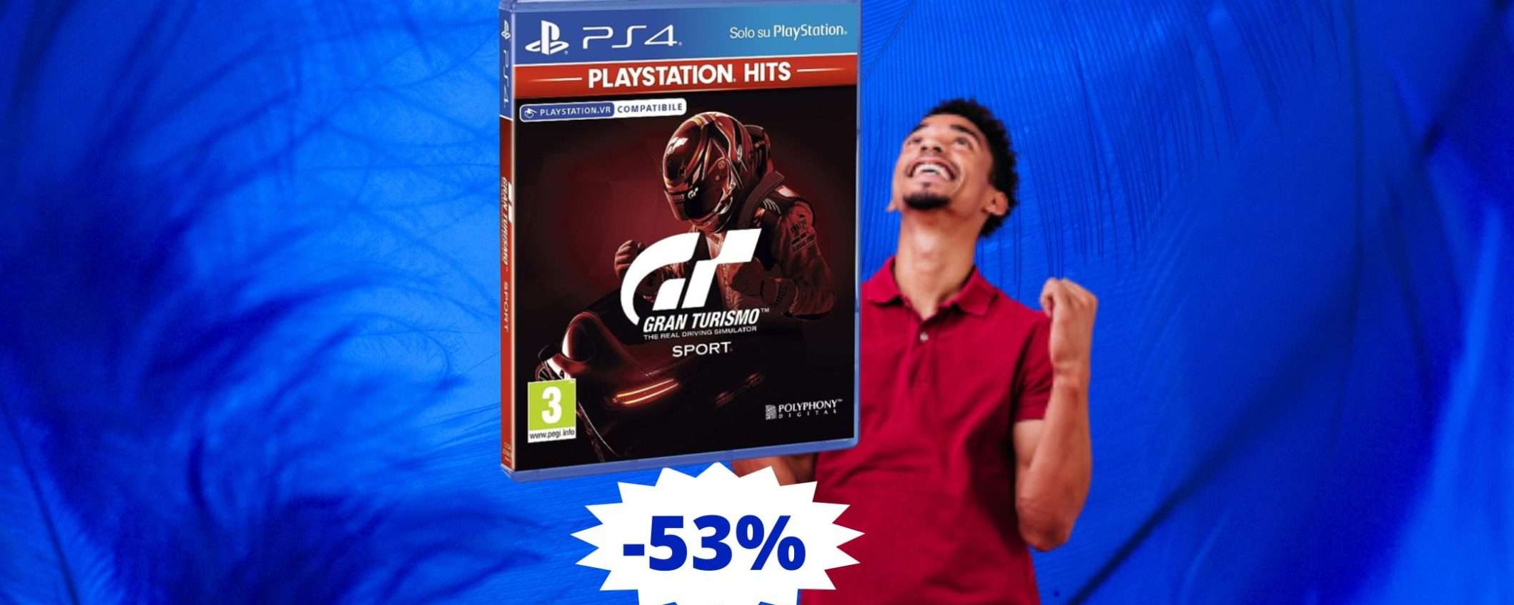 Gran Turismo Sport PS4: esperienza di guida senza paragoni (-53%) Gran Turismo Sport PS4: esperienza di guida senza paragoni (-53%)