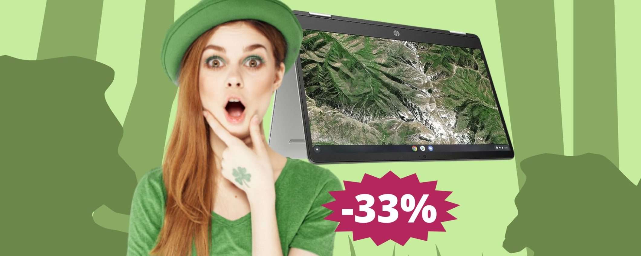 HP Chromebook x360: l'Innovazione in SUPER sconto HP Chromebook x360: l'Innovazione in SUPER sconto