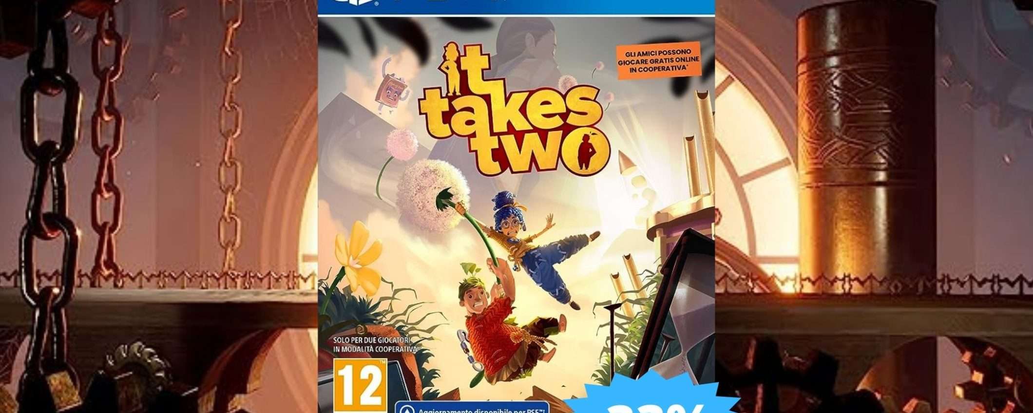 It Takes Two PS4: un'avventura incredibile in MEGA sconto It Takes Two PS4: un'avventura incredibile in MEGA sconto