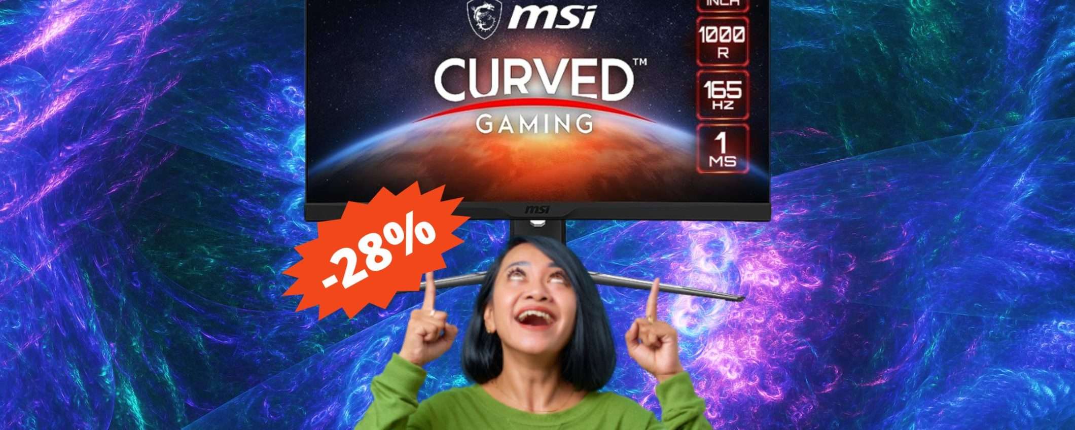 Monitor da Gaming MSI MAG ARTYMIS: SUPER sconto del 28% Monitor da Gaming MSI MAG ARTYMIS: SUPER sconto del 28%