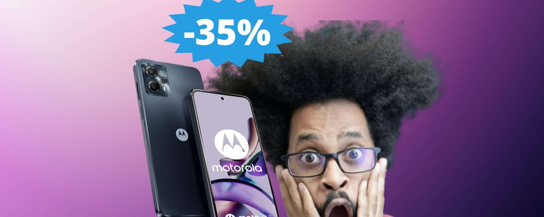 Motorola Moto G23: MEGA sconto del 35% su Amazon Motorola Moto G23: MEGA sconto del 35% su Amazon