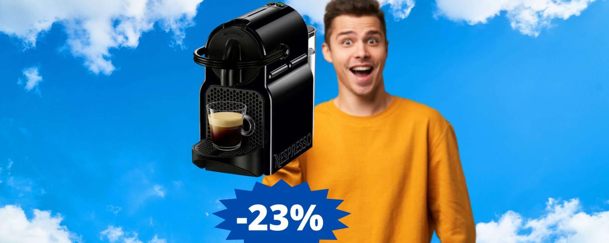 Nespresso Inissia: sconto irresistibile del 23% su Amazon Nespresso Inissia: sconto irresistibile del 23% su Amazon