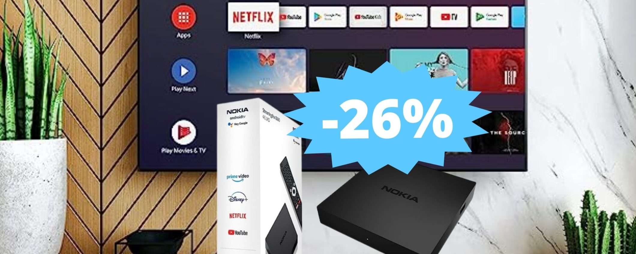 Nokia Streaming Box 8000: l'AFFARE che stavi cercando Nokia Streaming Box 8000: l'AFFARE che stavi cercando
