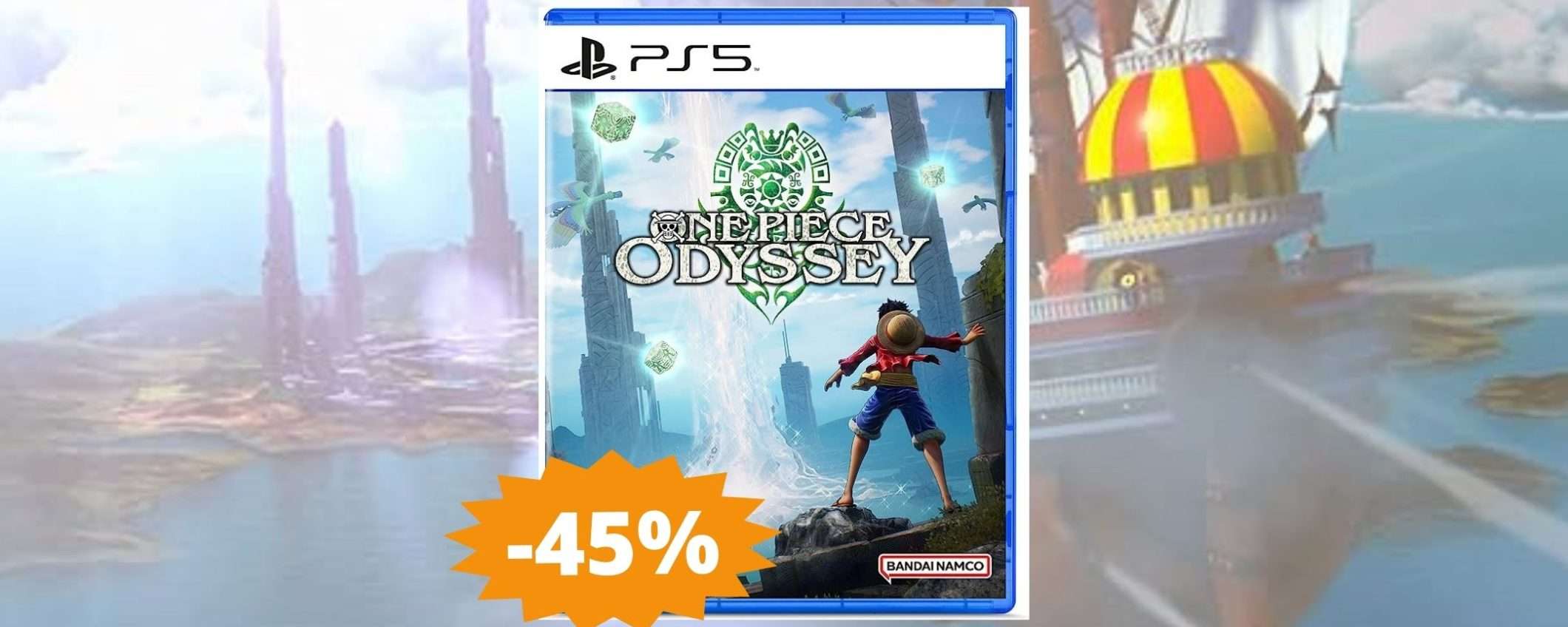 One Piece Odyssey PS5: avventura epica dei pirati in MEGA sconto One Piece Odyssey PS5: avventura epica dei pirati in MEGA sconto