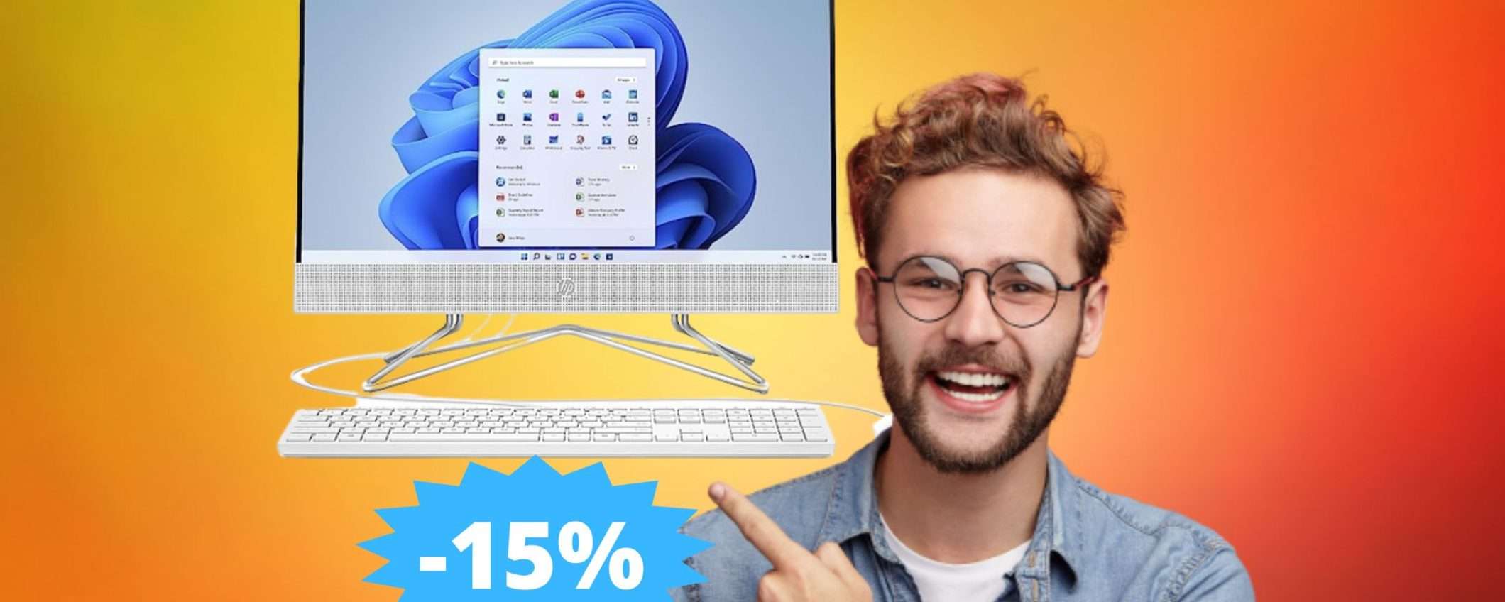 PC HP All-in-one: finalmente è in SCONTO su Amazon PC HP All-in-one: finalmente è in SCONTO su Amazon