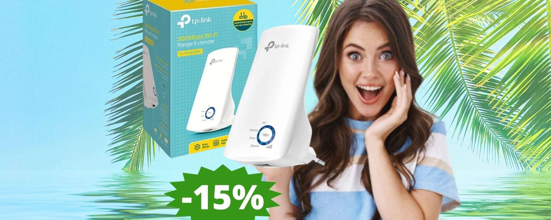 Ripetitore Wireless TP-Link: finalmente in SCONTO su Amazon Ripetitore Wireless TP-Link: finalmente in SCONTO su Amazon