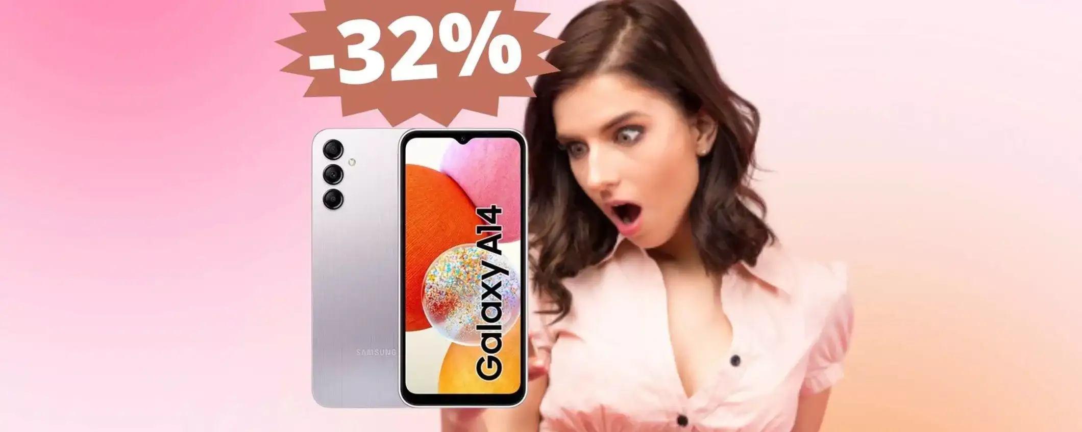 Cerchi uno smartphone BUONO ma che costi poco? Samsung Galaxy A14 è qui per te! Cerchi uno smartphone BUONO ma che costi poco? Samsung Galaxy A14 è qui per te!