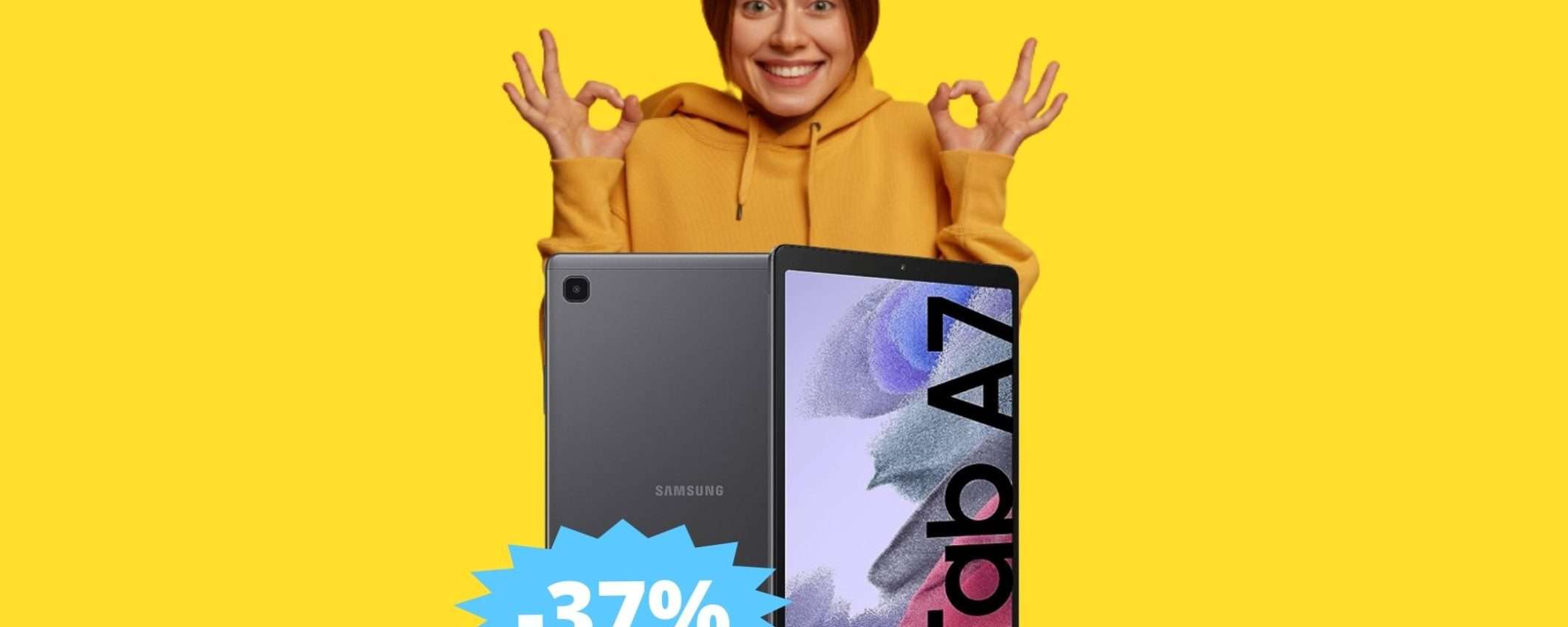 Samsung Galaxy Tab A7 Lite: esperienza unica in MEGA sconto Samsung Galaxy Tab A7 Lite: esperienza unica in MEGA sconto