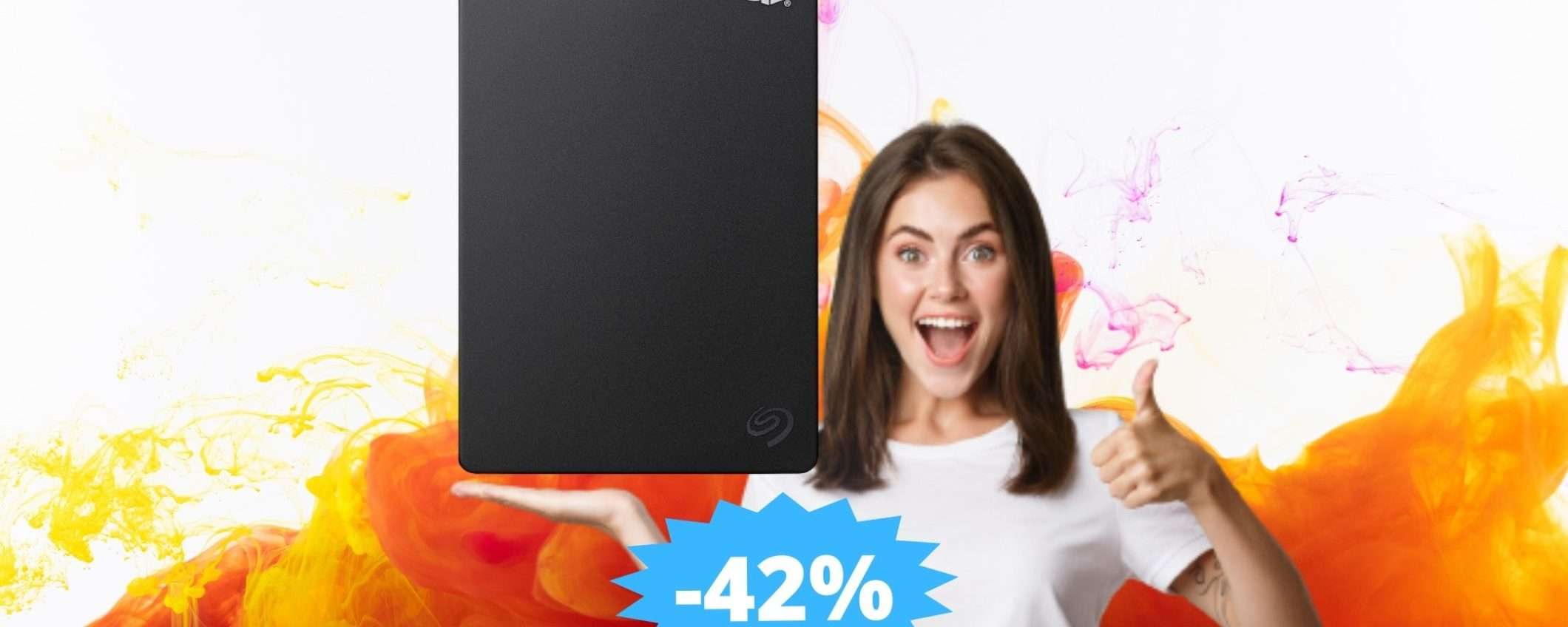 Seagate Game Drive per PS4 e PS5: MEGA sconto del 43%