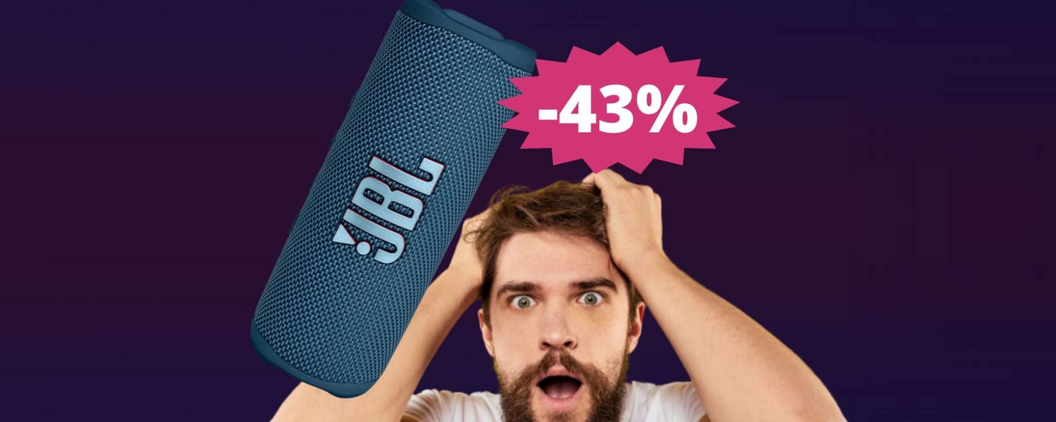 JBL Flip 6: lo Speaker Bluetooth per chi non si accontenta (-43%) JBL Flip 6: lo Speaker Bluetooth per chi non si accontenta (-43%)