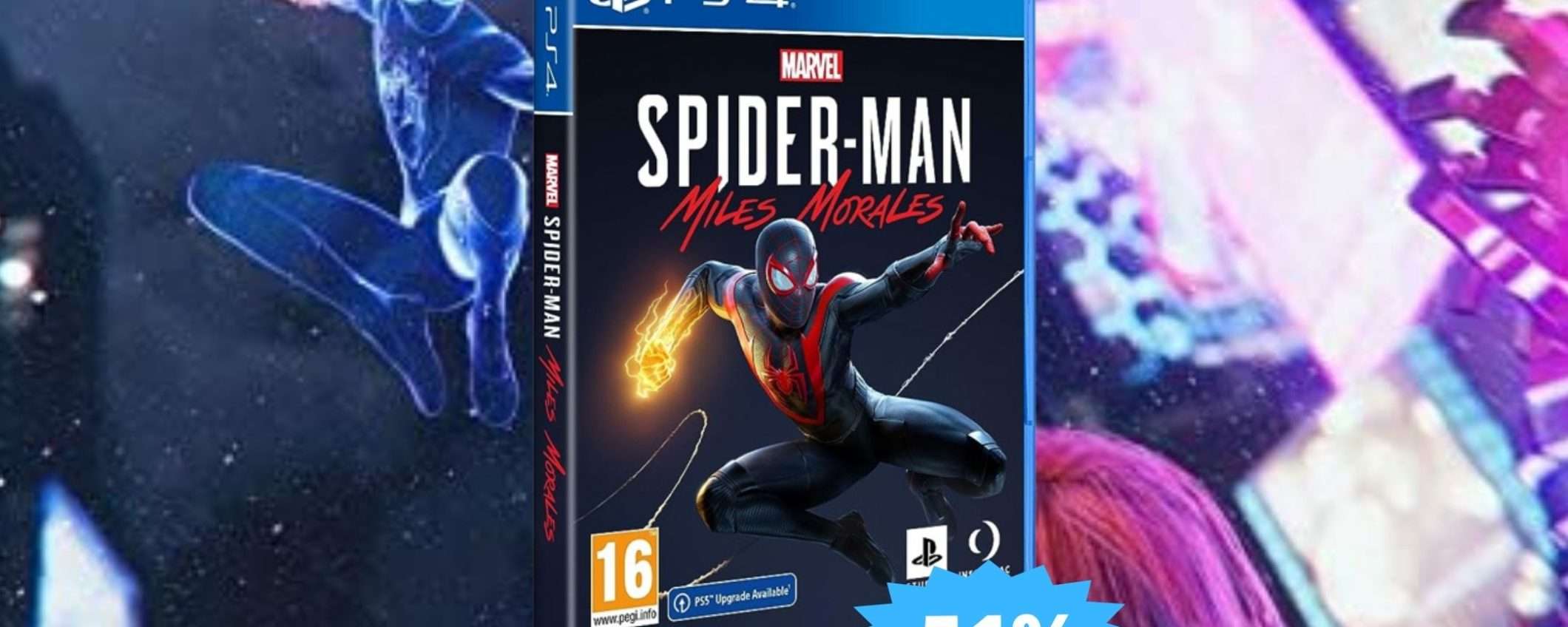 Marvel's Spider-Man Miles Morales PS4: sconto FOLLE del 51% Marvel's Spider-Man Miles Morales PS4: sconto FOLLE del 51%