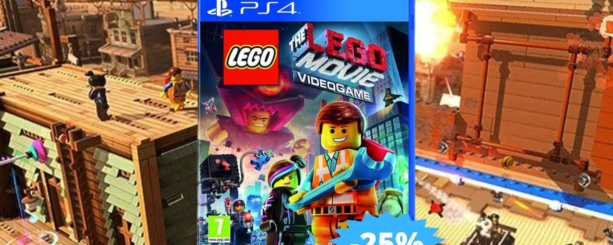 The LEGO Movie su PS4: MEGA sconto del 25% su Amazon The LEGO Movie su PS4: MEGA sconto del 25% su Amazon