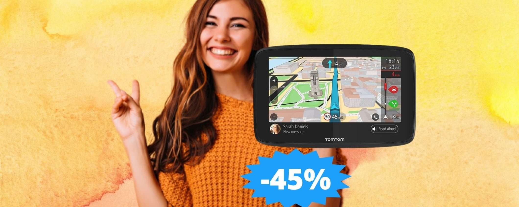 TomTom GO 620: MEGA sconto del 45% su Amazon TomTom GO 620: MEGA sconto del 45% su Amazon