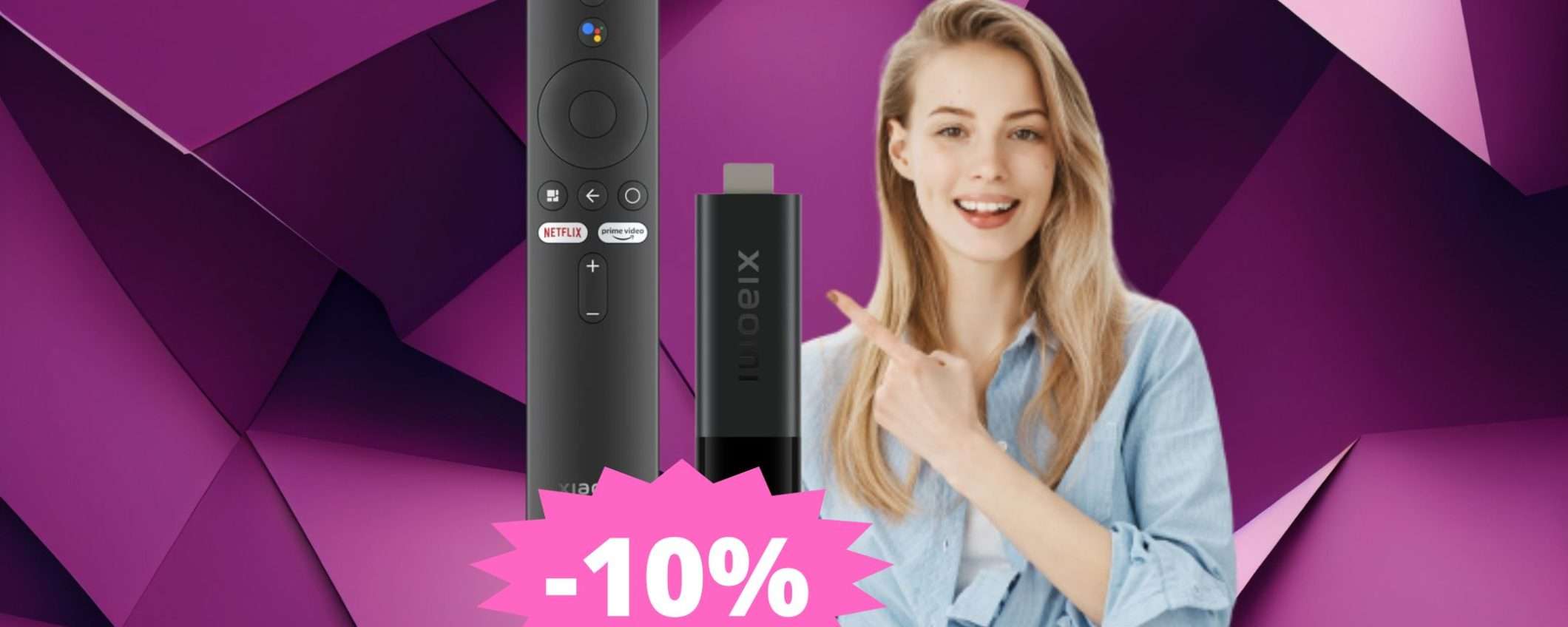 Xiaomi TV Stick 4K: ottimo SCONTO su Amazon Xiaomi TV Stick 4K: ottimo SCONTO su Amazon