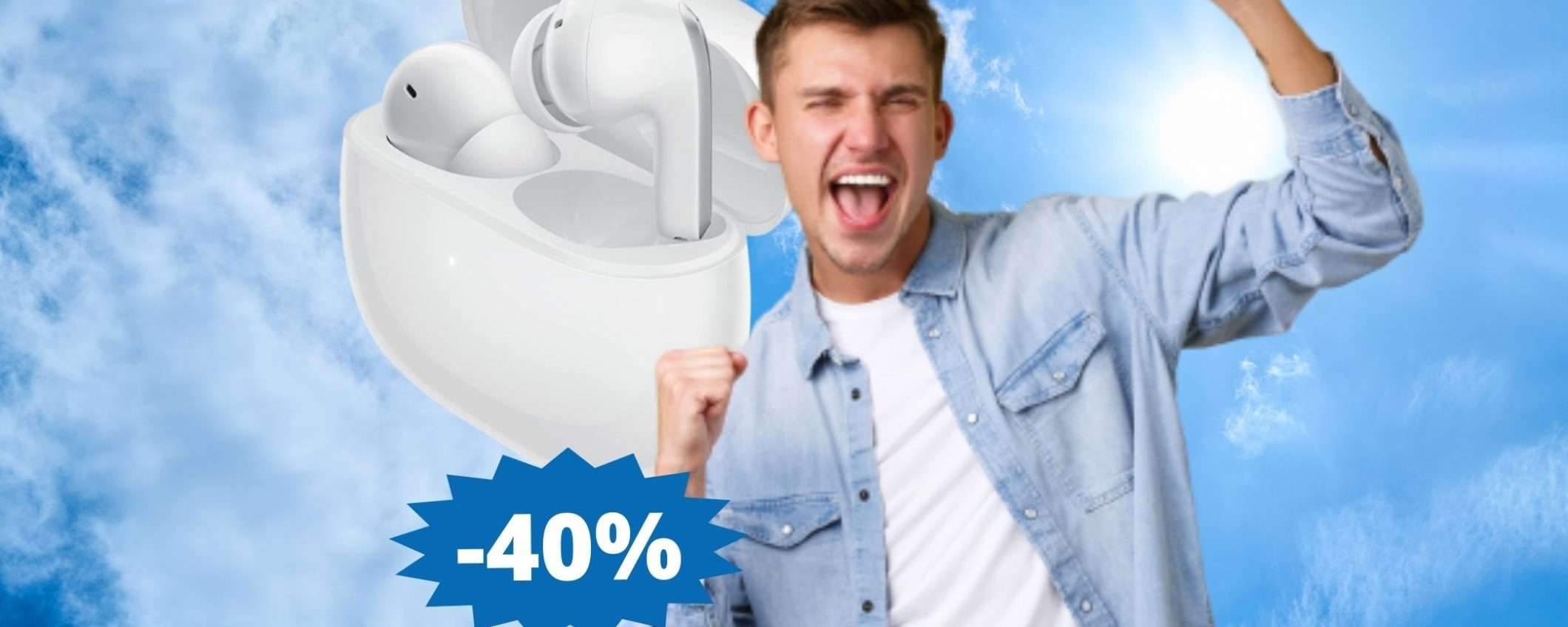Xiaomi Redmi Buds 4 Pro: MEGA sconto del 40% su Amazon Xiaomi Redmi Buds 4 Pro: MEGA sconto del 40% su Amazon