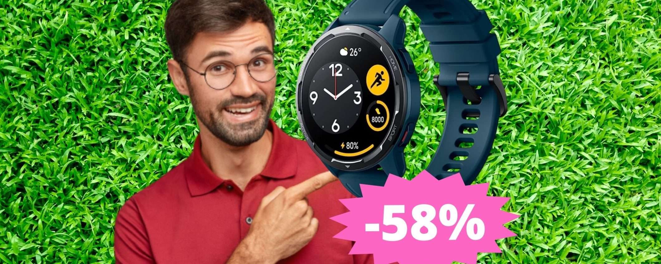 Xiaomi Watch S1 Active: AFFARE unico su Amazon (-58%) Xiaomi Watch S1 Active: AFFARE unico su Amazon (-58%)