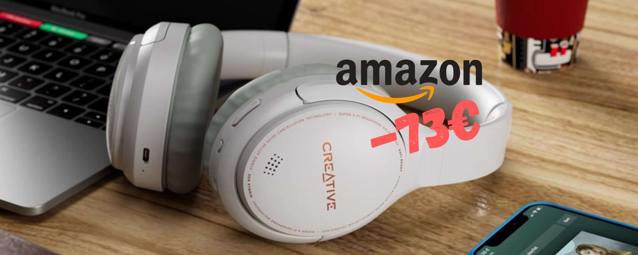 Creative Zen Hybrid: cuffie wireless al MIGLIOR PREZZO (-73€) Creative Zen Hybrid: cuffie wireless al MIGLIOR PREZZO (-73€)