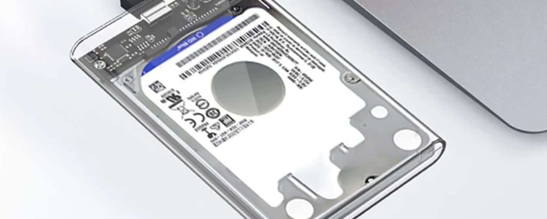 Vecchio hard disk a NUOVA VITA con questo trucco da 6,99€ su Amazon Vecchio hard disk a NUOVA VITA con questo trucco da 6,99€ su Amazon